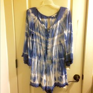 Long Sleeve Flowy Romper